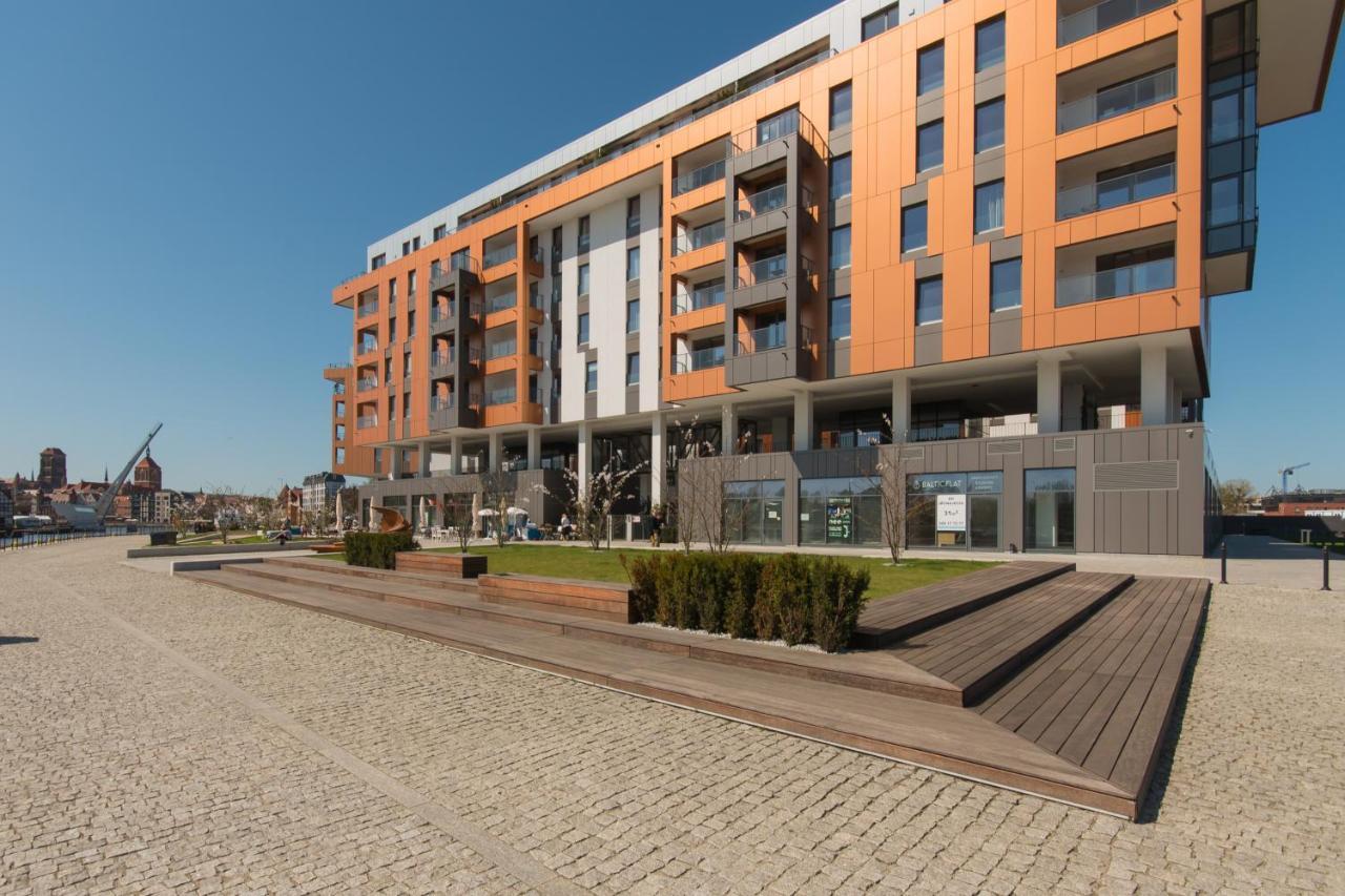 Citystay Brabank Apartament Nad Motlawa 格但斯克 外观 照片