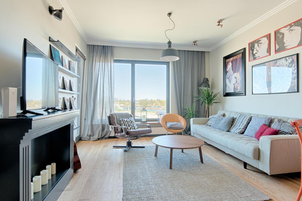 Citystay Brabank Apartament Nad Motlawa 格但斯克 外观 照片