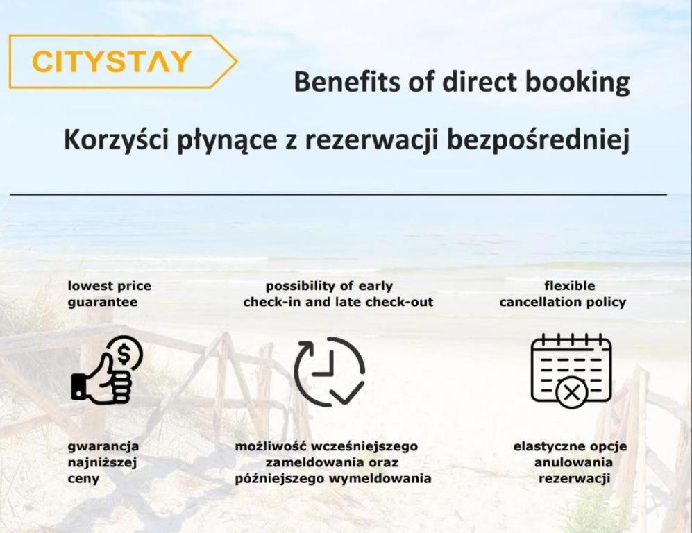Citystay Brabank Apartament Nad Motlawa 格但斯克 外观 照片